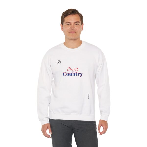 Christ & Country Unisex Crewneck Sweatshirt – - Image 16