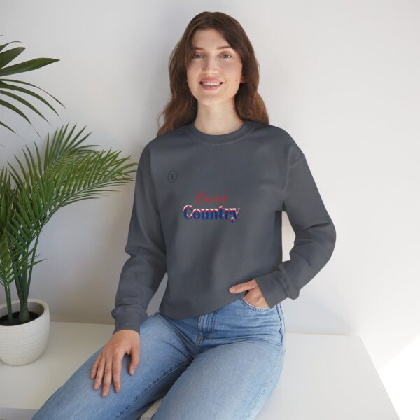Christ & Country Unisex Crewneck Sweatshirt – - Image 118