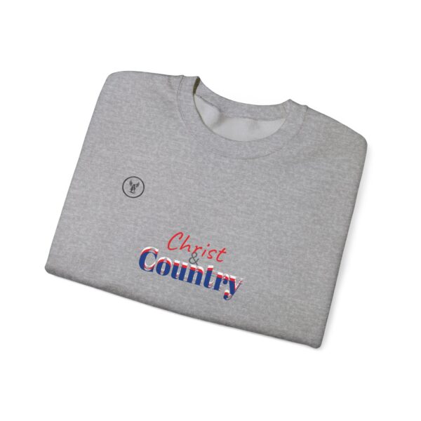 Christ & Country Unisex Crewneck Sweatshirt – - Image 43