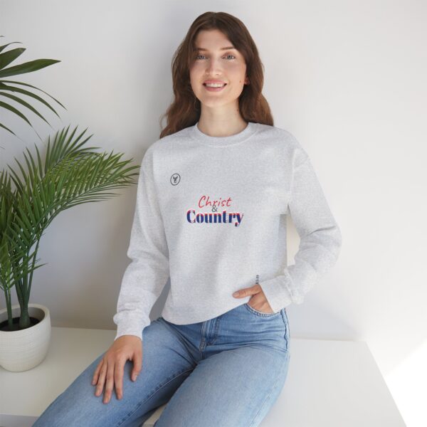 Christ & Country Unisex Crewneck Sweatshirt – - Image 28
