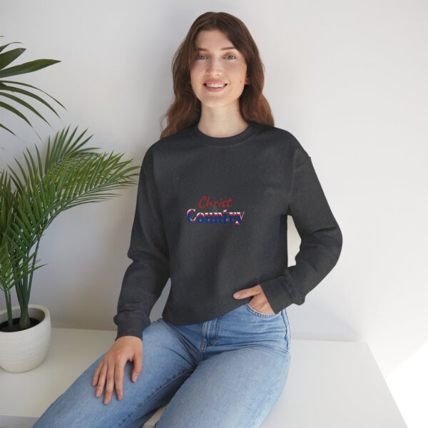 Christ & Country Unisex Crewneck Sweatshirt – - Image 88