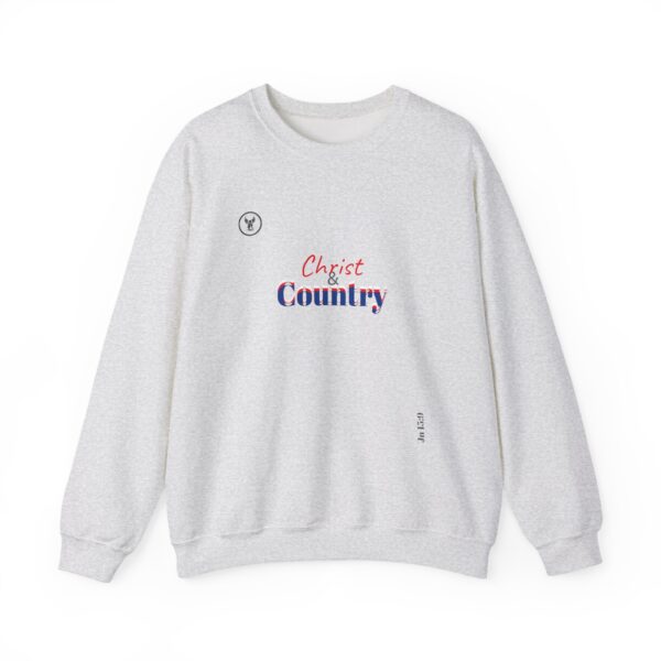 Christ & Country Unisex Crewneck Sweatshirt – - Image 21
