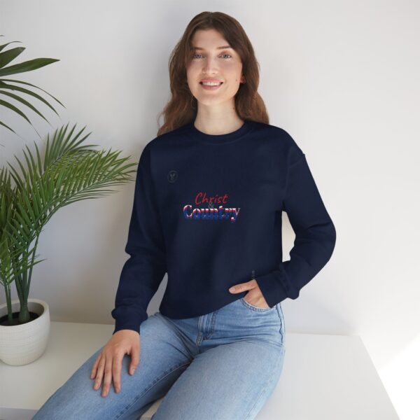 Christ & Country Unisex Crewneck Sweatshirt – - Image 128