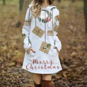 Gifts of the Season Christmas Sweater Dress