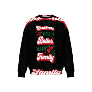 Christmas is Better with Family Men's Relaxed Fit Sweatshirt